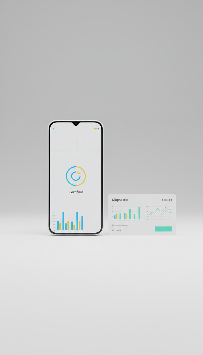 Certified iPhone With Printed Report