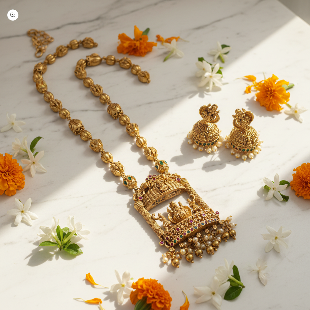 Lakshmi Haram — Marble Florals