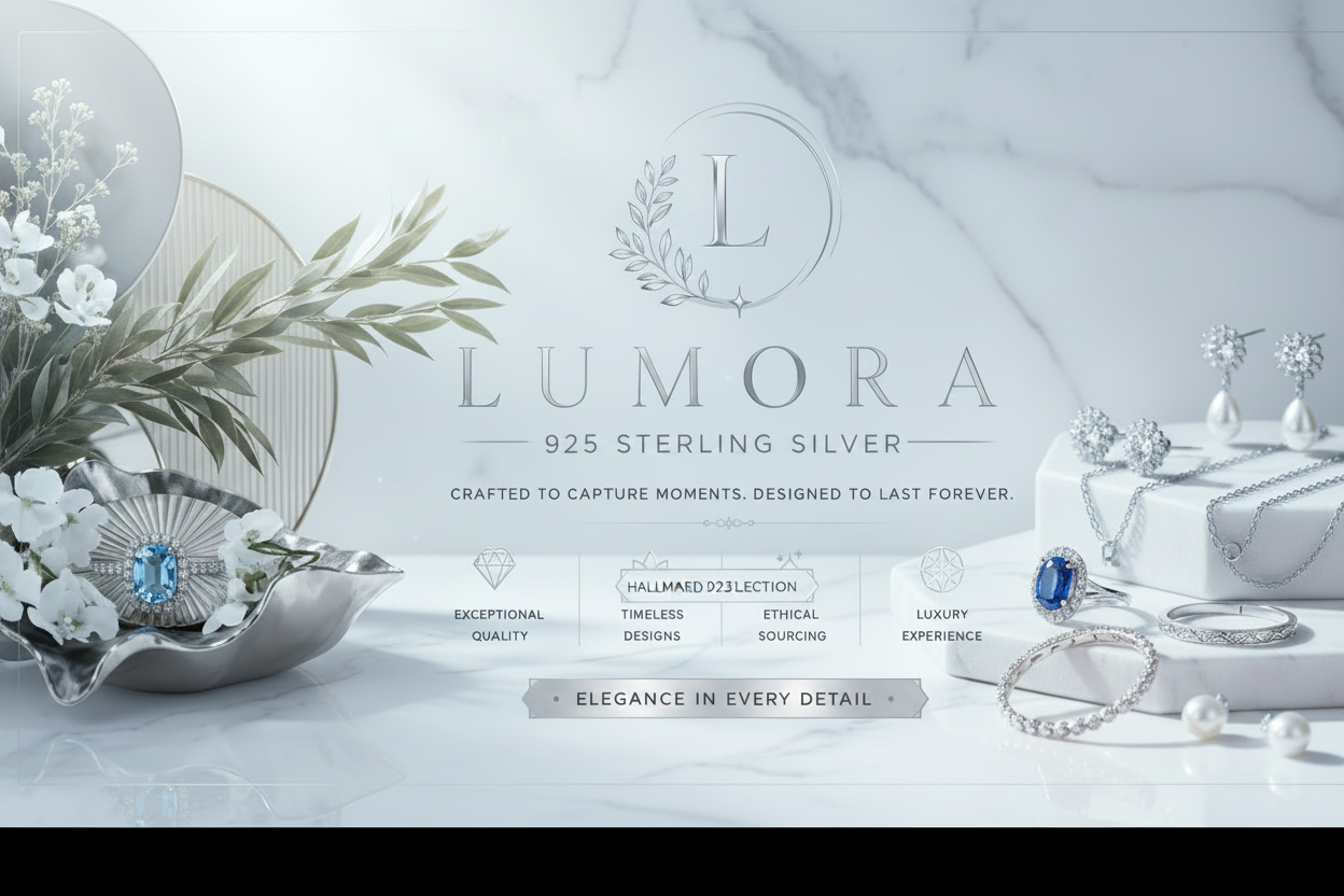 Lumora 925 Sterling Silver Premium Banner