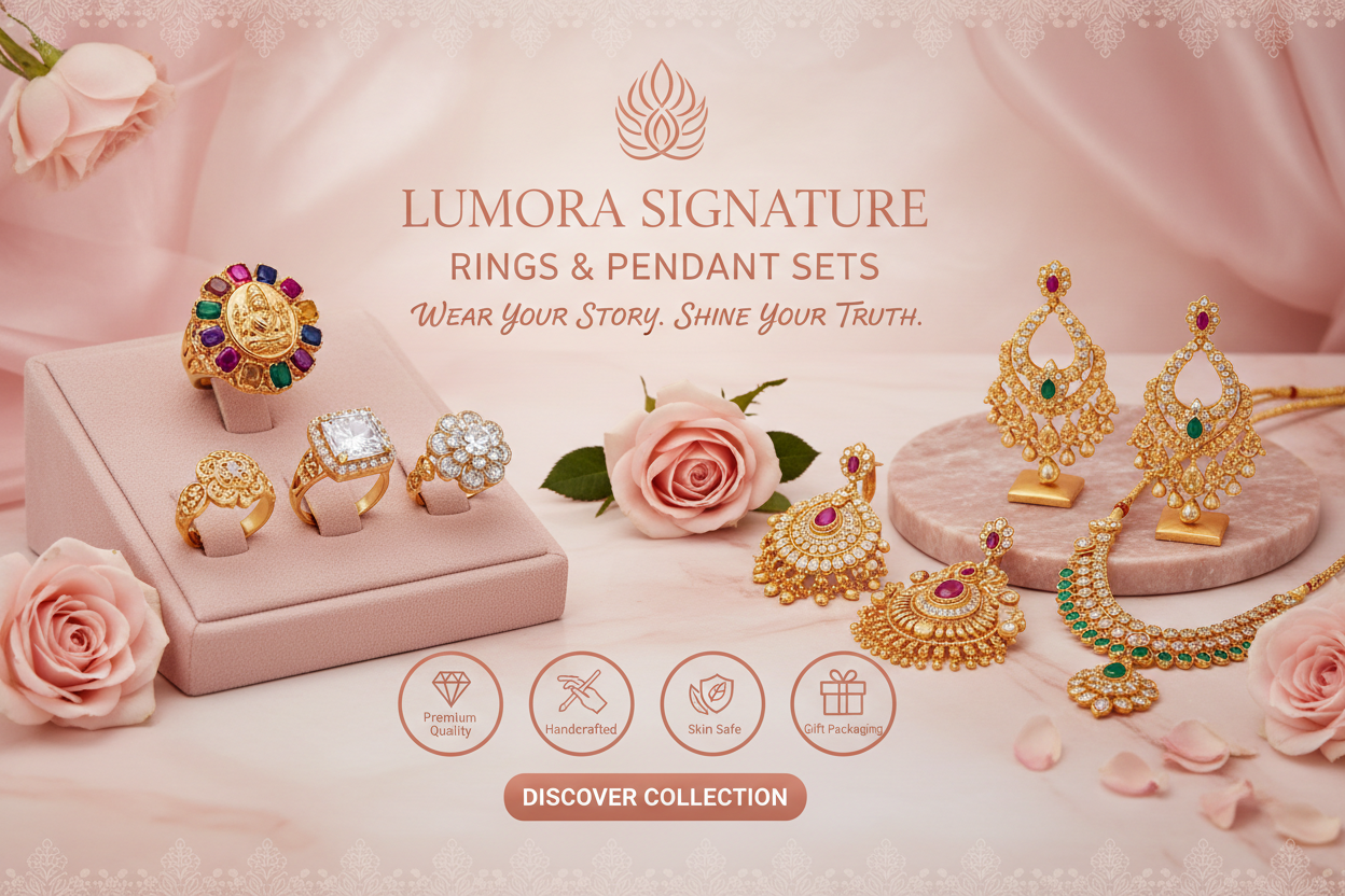 Rings & Pendant Sets Banner