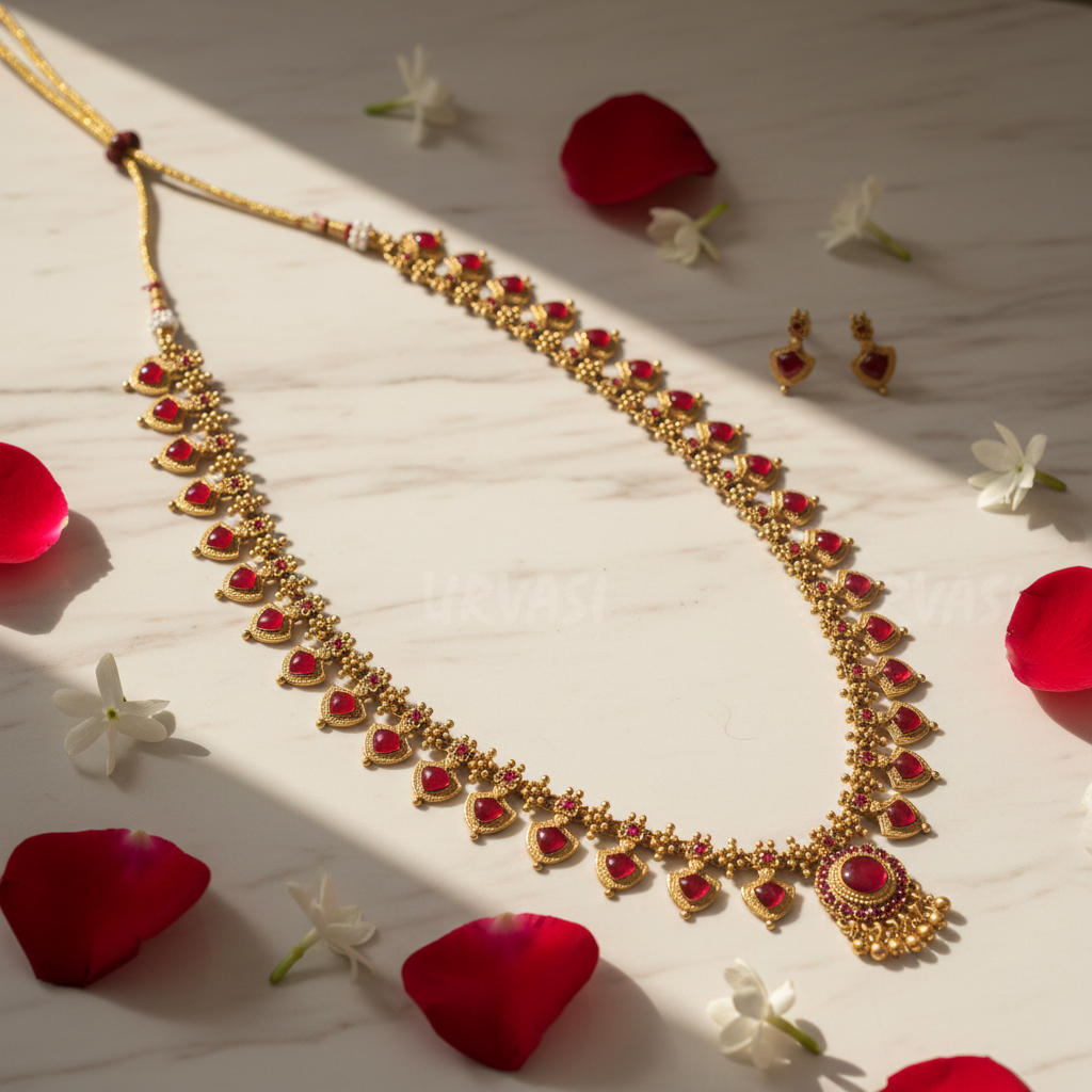 Ruby Kemp Necklace — Marble Florals